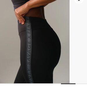 Like New Sexy Savage X Fenty Black Leggings